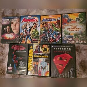 Animated Movies And Comics DVDDVD ROM Set